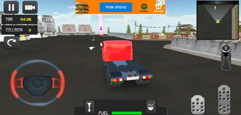 Euro Heavy Truck Drive-Driving Simulator android App screenshot 3