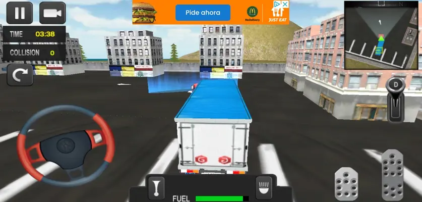 Euro Heavy Truck Drive-Driving Simulator android App screenshot 5